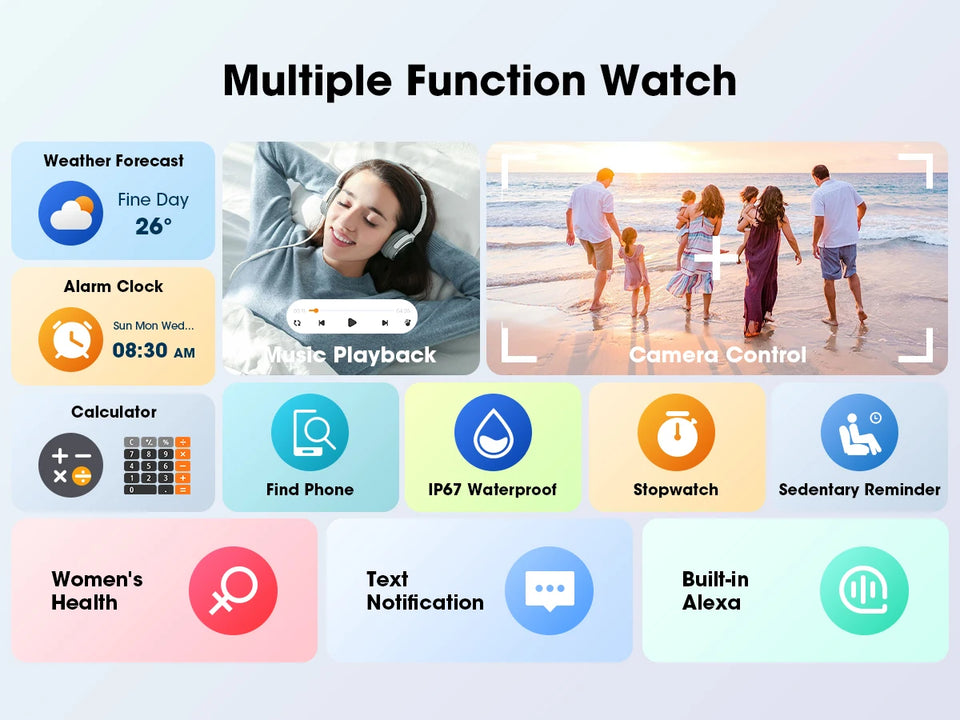 Karchilor 2024 Women'S Smartwatch Bluetooth Call 1.39 Touch Screen smart watches for men Health MonitoringIp67Waterproof Fitness