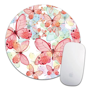 Butterfly Gaming Mouse Pad Leather Waterproof Computer MousePad Mice Mat for Laptop OFFICE Computer Tablet PC Mause Carpet Mat