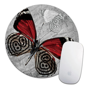 Butterfly Gaming Mouse Pad Leather Waterproof Computer MousePad Mice Mat for Laptop OFFICE Computer Tablet PC Mause Carpet Mat