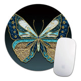 Butterfly Gaming Mouse Pad Leather Waterproof Computer MousePad Mice Mat for Laptop OFFICE Computer Tablet PC Mause Carpet Mat