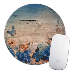 Butterfly Gaming Mouse Pad Leather Waterproof Computer MousePad Mice Mat for Laptop OFFICE Computer Tablet PC Mause Carpet Mat