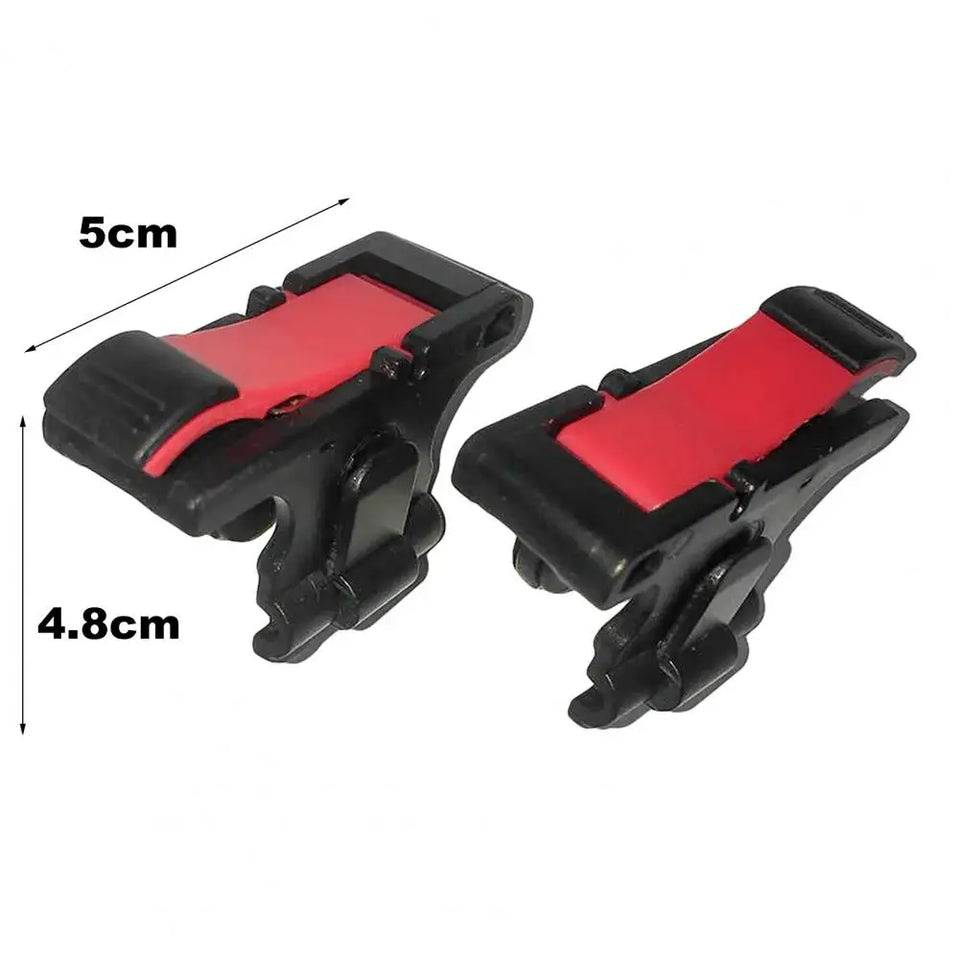 1 Pair D9 Plastic Non-Slip Mini Mobile Phone Holder Gaming Triggers Game Controllers High Sensitivity Gamepad for Home