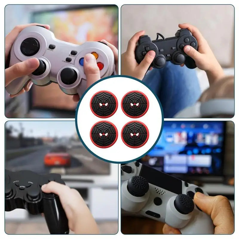 Joystick Cover Thumb Stick Grip Cap Soft Silicone For PS5 PS4 switch Pro XBOX Gaming Silicone Caps Controller Accessories