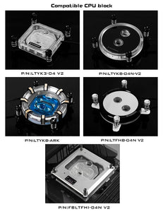 Barrow Distroplate for Lian Li PC-O11 Dynamic Case LLO11-SDB D5 Water Cooling System for PC Gaming 5V 3PIN ARGB Waterway Board