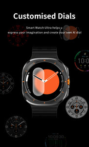 IP68 waterproof smartwatches compass 300mah battery RDFIT app dual watch bands alloy smart watch Z7 ultra kids