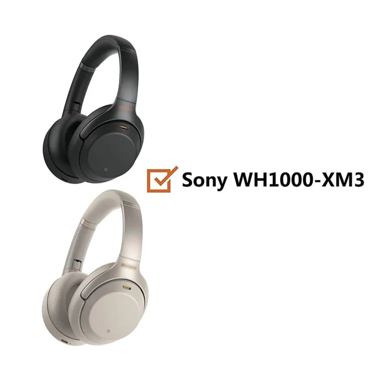 KUTOU Replacement Earpads for Sony WH-1000XM3 1000XM3 WH1000XM3 Headphones Earmuff Ear Pads Cushions Accessories Repair Parts