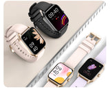 LIGE Fashion Smartwatch BT Call Woman‘s Health Monitoring Bracelet Custom Dials Lady Gift Clock AI Voice Sport Smart Watches Men