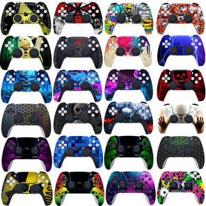 35 Style Vinyl Anti-slip Protective Skin Stickers Dust-proof Decal Sticker For PlayStation 5 PS5 Controller Joystick Accessories