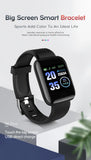 New Smart Watches Men & Women 116 Plus Heart Rate Watch Smart Wristband Sports Watches Smart Band Waterproof Smartwatch Android