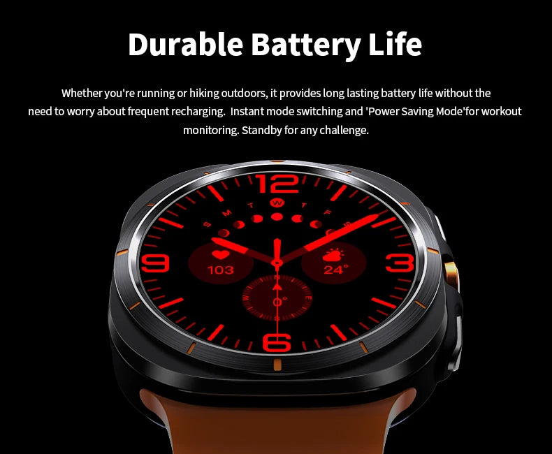 IP68 waterproof smartwatches compass 300mah battery RDFIT app dual watch bands alloy smart watch Z7 ultra kids