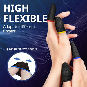 20/40pcs Finger Cover Breathable Game Controller Finger Sleeve For PUBG Sweat Proof Non-Scratch Touch Screen Gaming Thumb Gloves