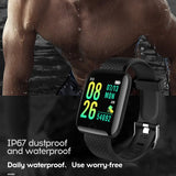 New Smart Watches Men & Women 116 Plus Heart Rate Watch Smart Wristband Sports Watches Smart Band Waterproof Smartwatch Android