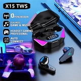 Wireless Gaming Earbuds With Mic Bass Audio Sound Positioning 9D Stereo Music HiFi Headset For Gamer Phone