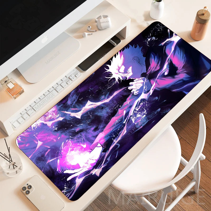 Gojo Satoru Mousepads Gamer Large Anime Gaming Accessories MousePad Multi-size Jujutsu Kaisen Desk Mat Sukuna Keyboard Mouse Pad