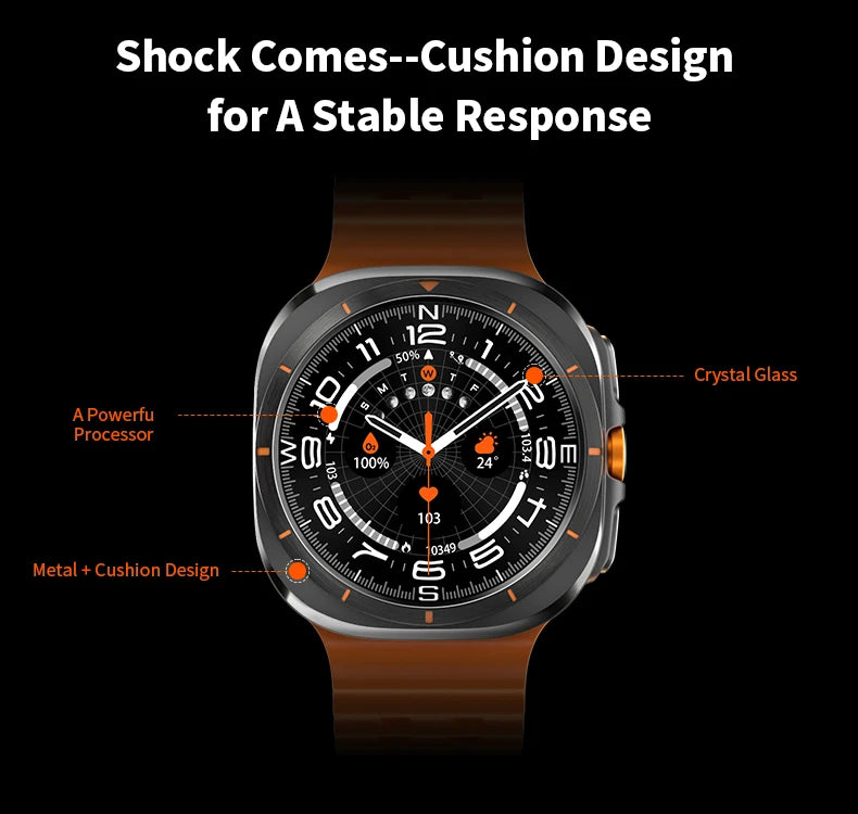 IP68 waterproof smartwatches compass 300mah battery RDFIT app dual watch bands alloy smart watch Z7 ultra kids