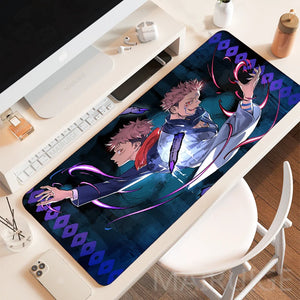 Gojo Satoru Mousepads Gamer Large Anime Gaming Accessories MousePad Multi-size Jujutsu Kaisen Desk Mat Sukuna Keyboard Mouse Pad