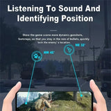 Wireless Gaming Earbuds With Mic Bass Audio Sound Positioning 9D Stereo Music HiFi Headset For Gamer Phone