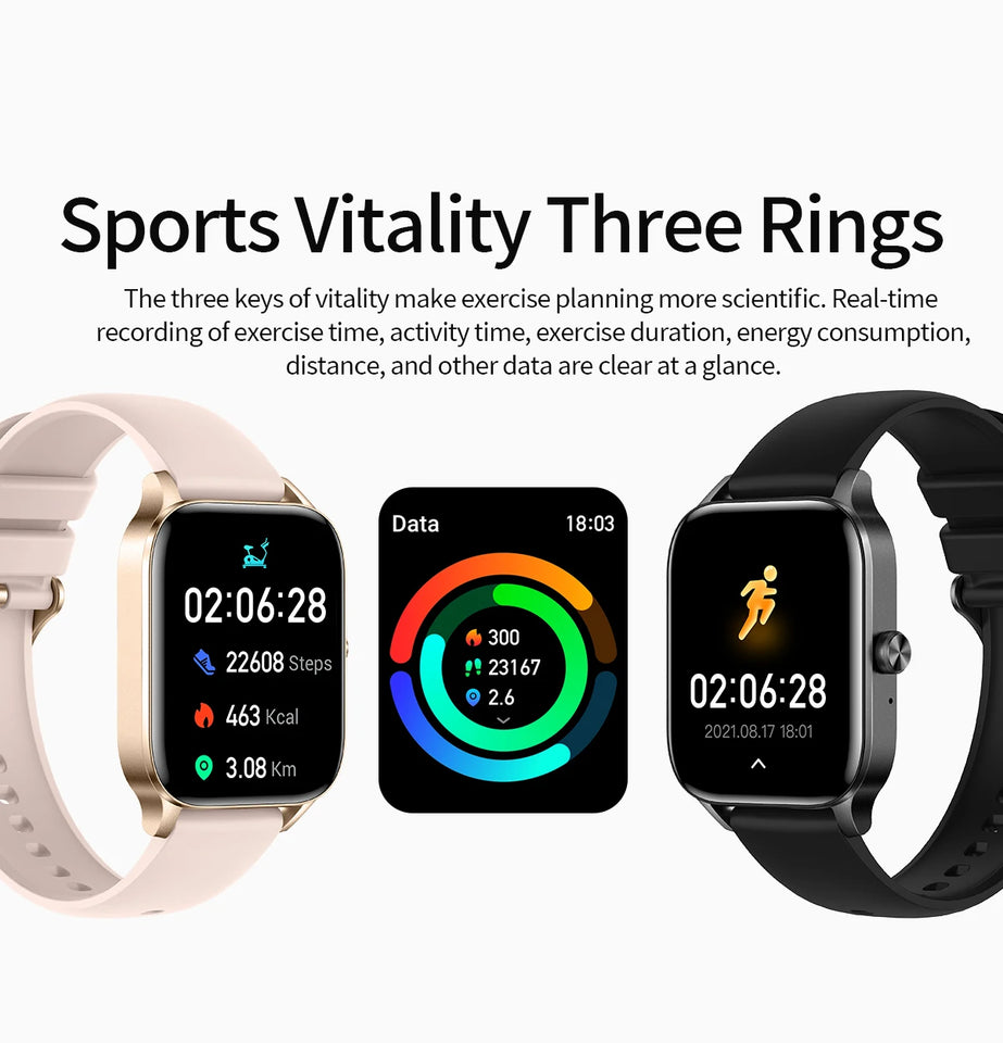 LIGE Fashion Smartwatch BT Call Woman‘s Health Monitoring Bracelet Custom Dials Lady Gift Clock AI Voice Sport Smart Watches Men