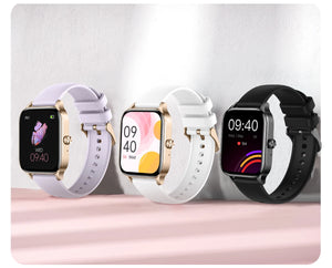 LIGE Fashion Smartwatch BT Call Woman‘s Health Monitoring Bracelet Custom Dials Lady Gift Clock AI Voice Sport Smart Watches Men