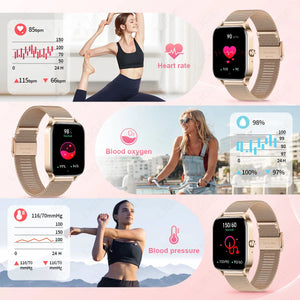 LIGE Fashion Smartwatch BT Call Woman‘s Health Monitoring Bracelet Custom Dials Lady Gift Clock AI Voice Sport Smart Watches Men