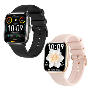 HD12 Smart Watches 1.75” AMOLED Screen Heart Rate Blood Oxygen Blood Pressure Sleeping Monitoring Payment Function