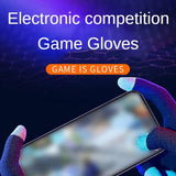 1pair Gaming Gloves For Touchscreen Keep Warm In Winter High-Sensitive Game Gloves Breathable Touch Finger Game Glove For PUBG