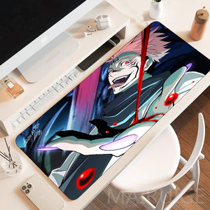 Gojo Satoru Mousepads Gamer Large Anime Gaming Accessories MousePad Multi-size Jujutsu Kaisen Desk Mat Sukuna Keyboard Mouse Pad